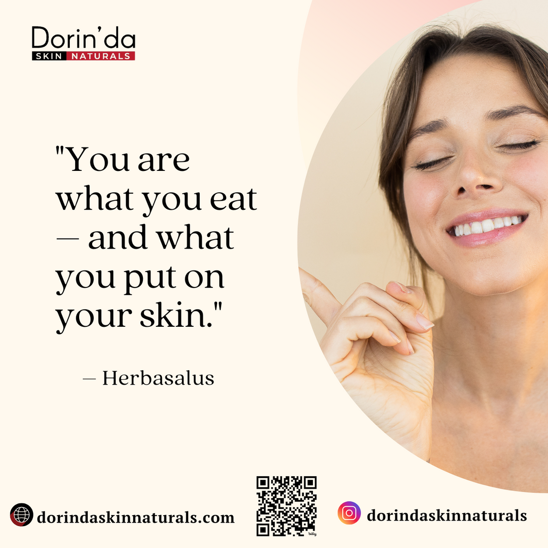 You Are What You Eat – And What You Put on Your Skin