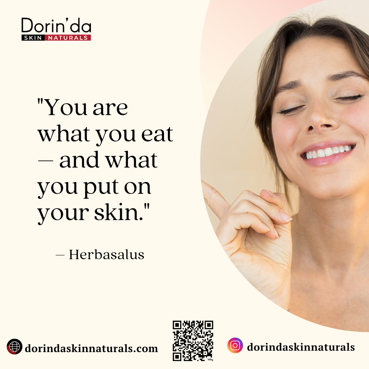 You Are What You Eat – And What You Put on Your Skin
